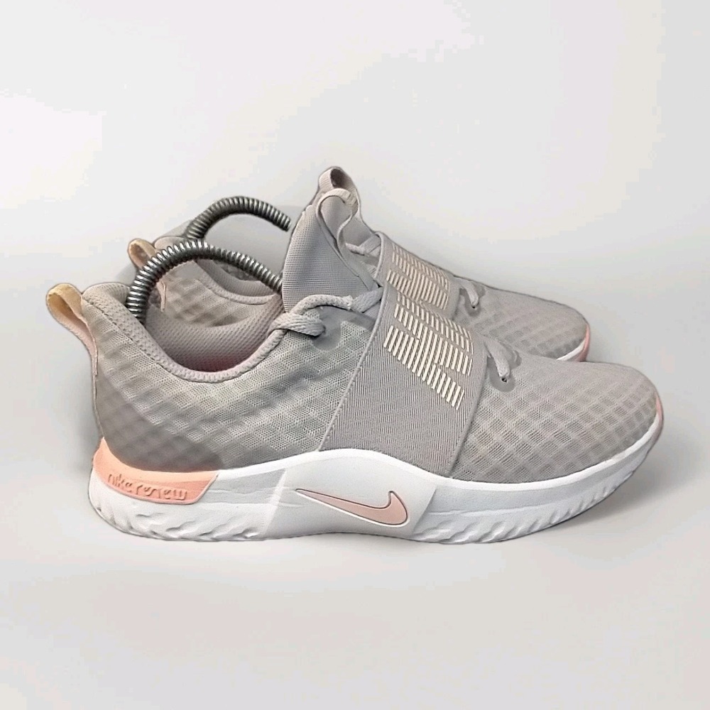 Nike Renew In-Season TR 9 Training Shoes Womens 7 Grey Pink AR4543-004‎